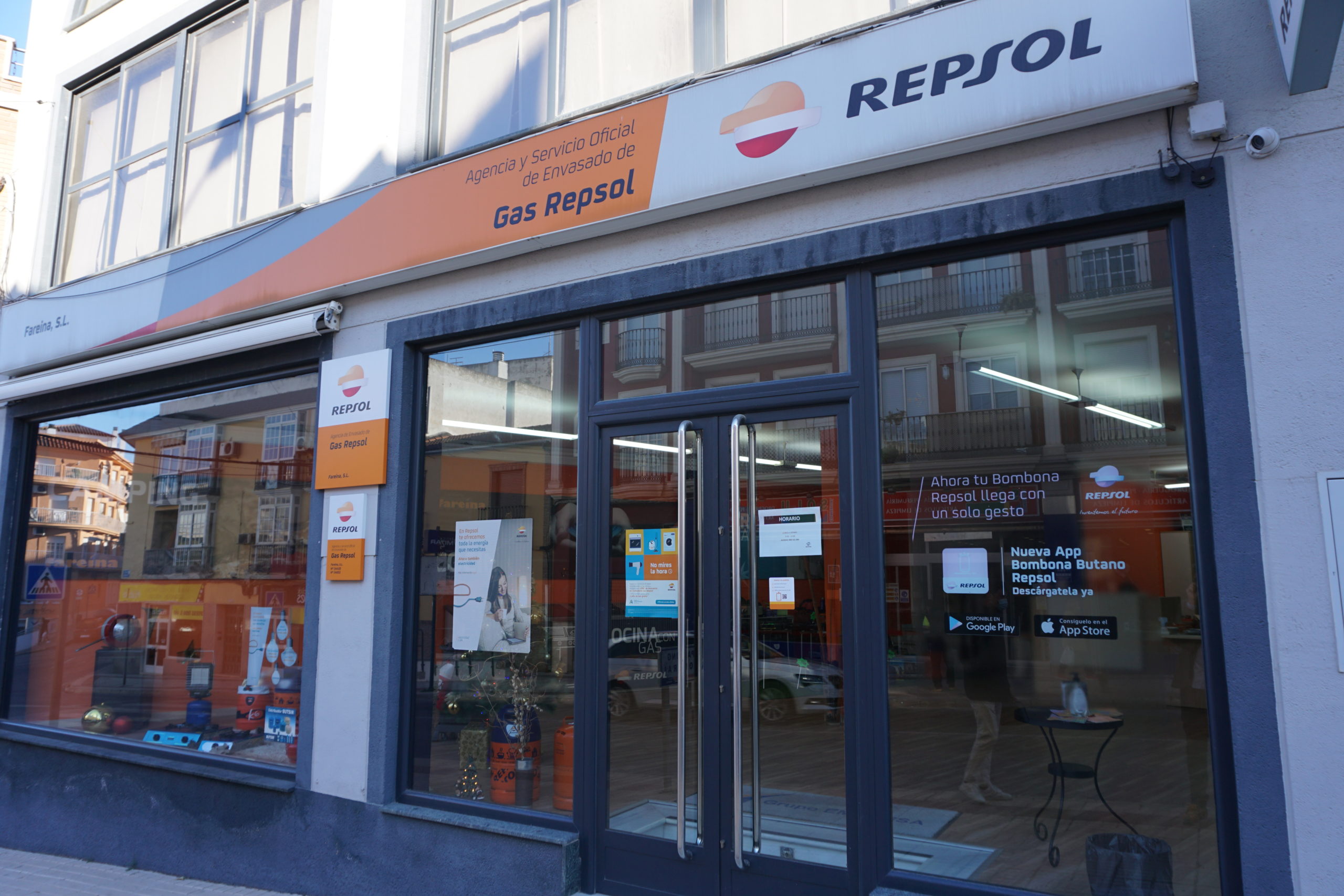 Bombona de butano Repsol - Gas envasado en Toledo y alrededor